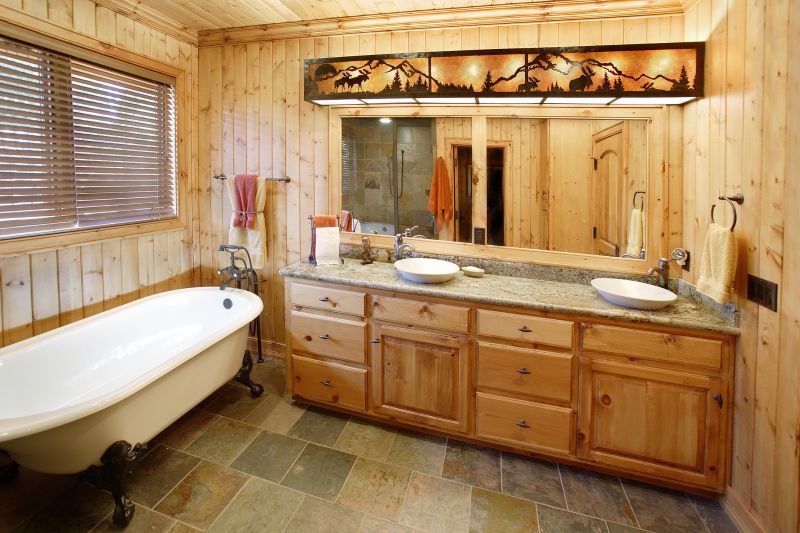 Rustic Bathroom Look